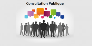 Avis de consultation du public