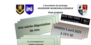 Soirée dégustation de vins 2025