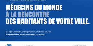 CAMPAGNE DE SENSIBILISATION ET DE RECHERCHE DE SOUTIEN MEDECINS DU MONDE